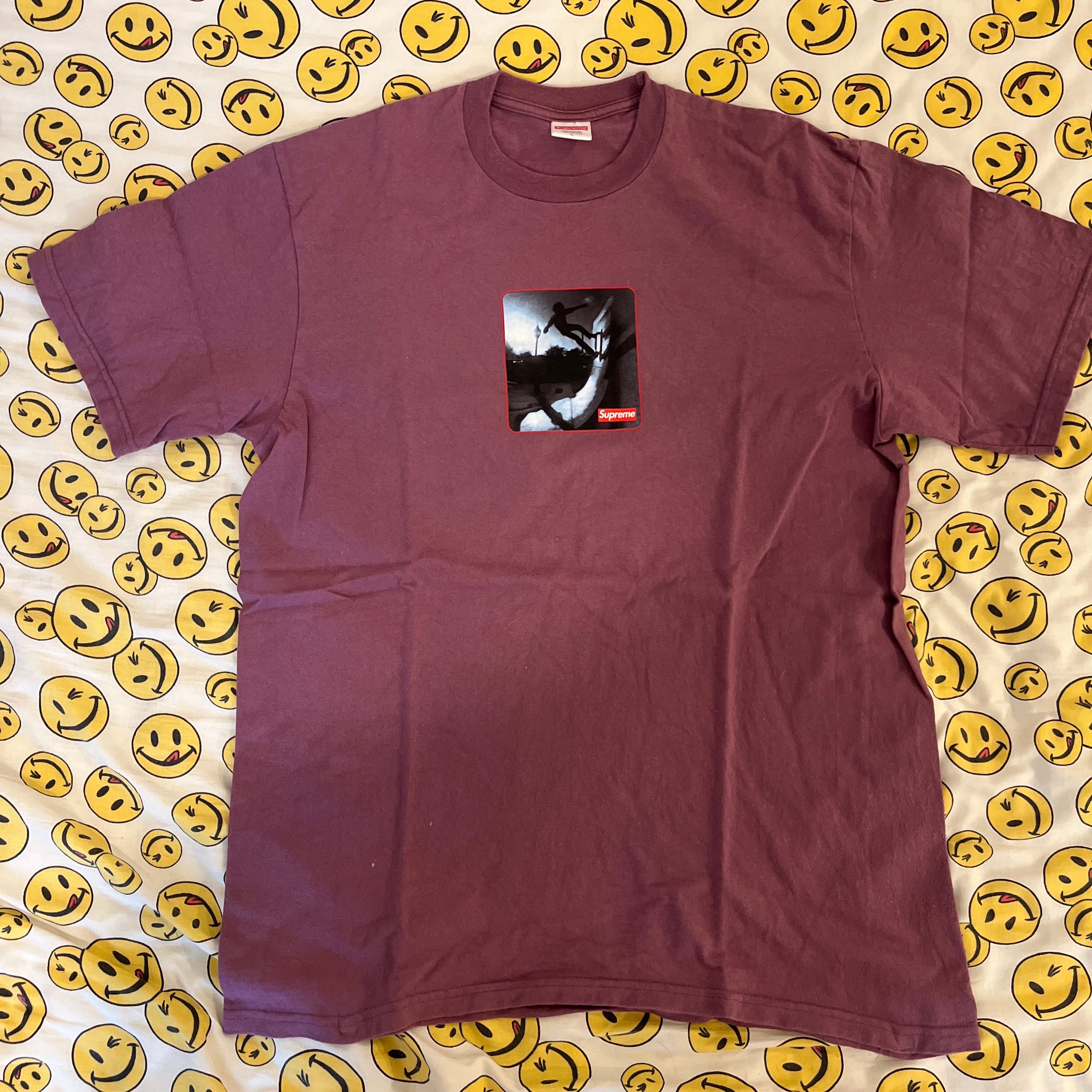 Supreme Shadow Tee "Plum"