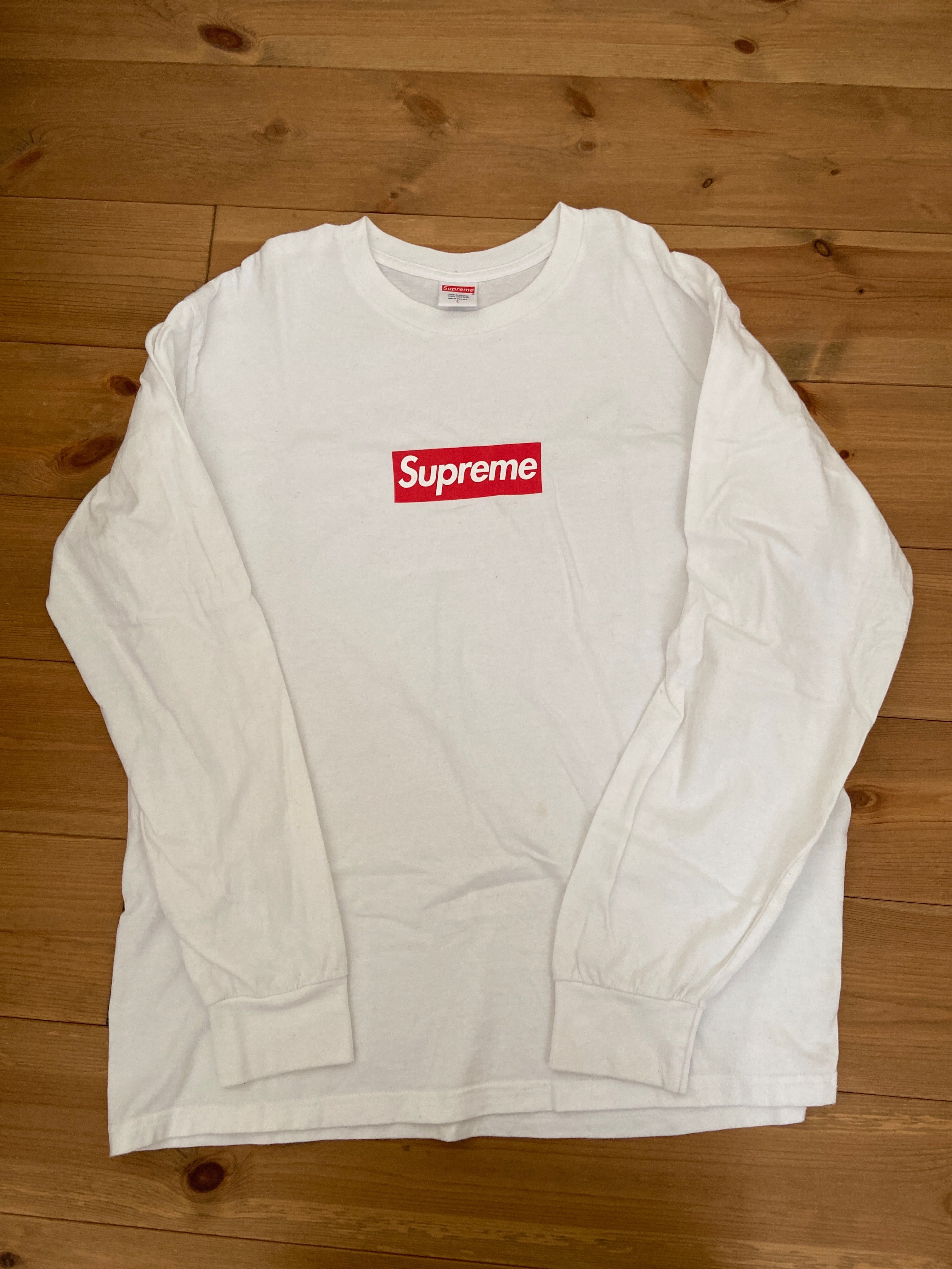 Supreme Box Logo L/S Tee "White"