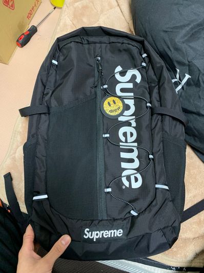 Supreme 2017SS Backpack "Black"