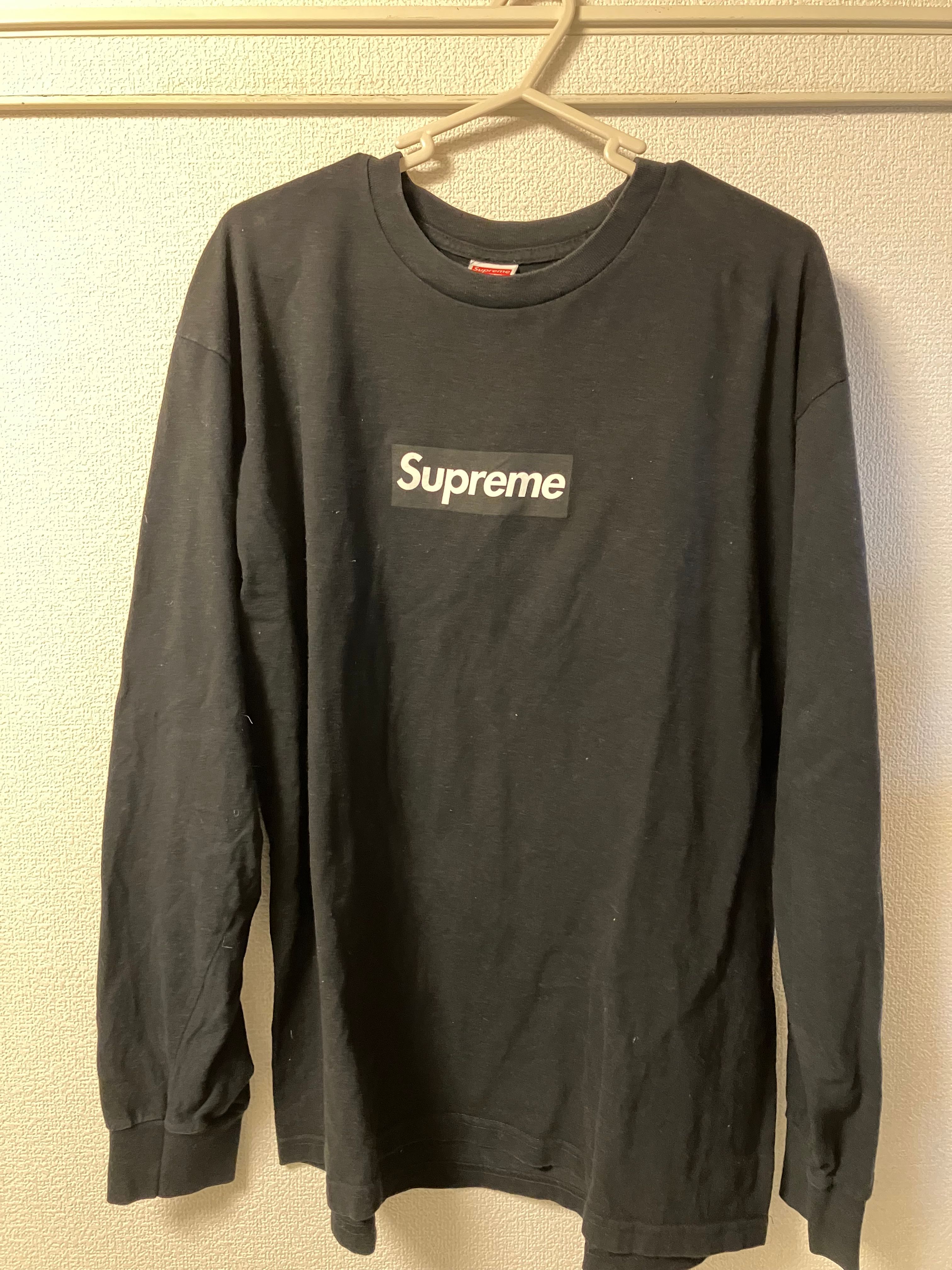 Supreme Box Logo L/S Tee "Black"