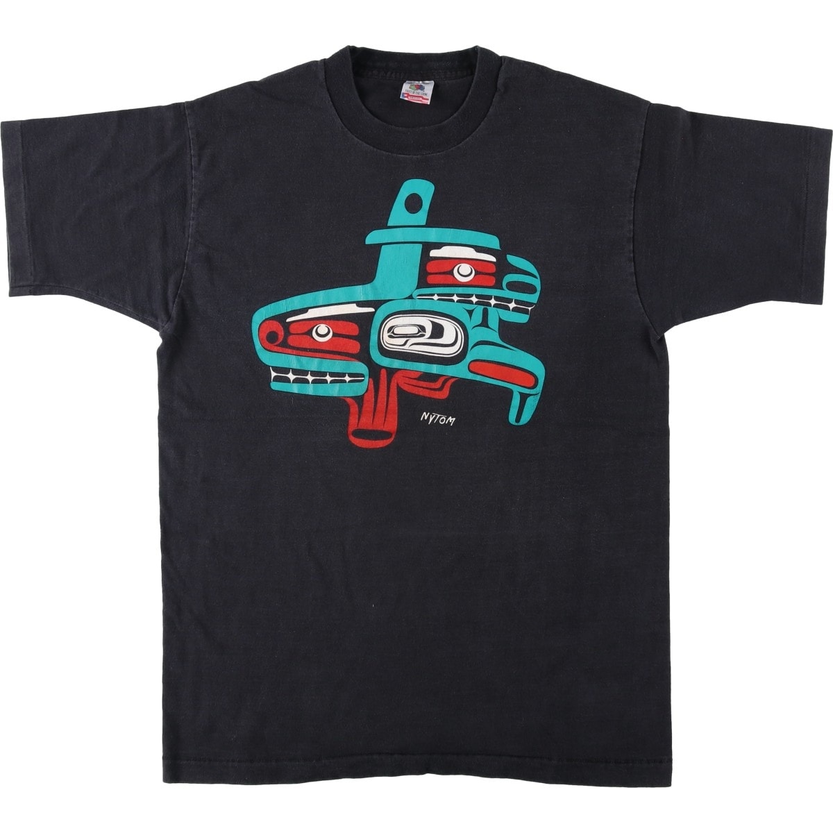 古着 90年代 フルーツオブザルーム FRUIT OF THE LOOM プリントTシャツ USA製 メンズL相当 ヴィンテージ/eaa642500