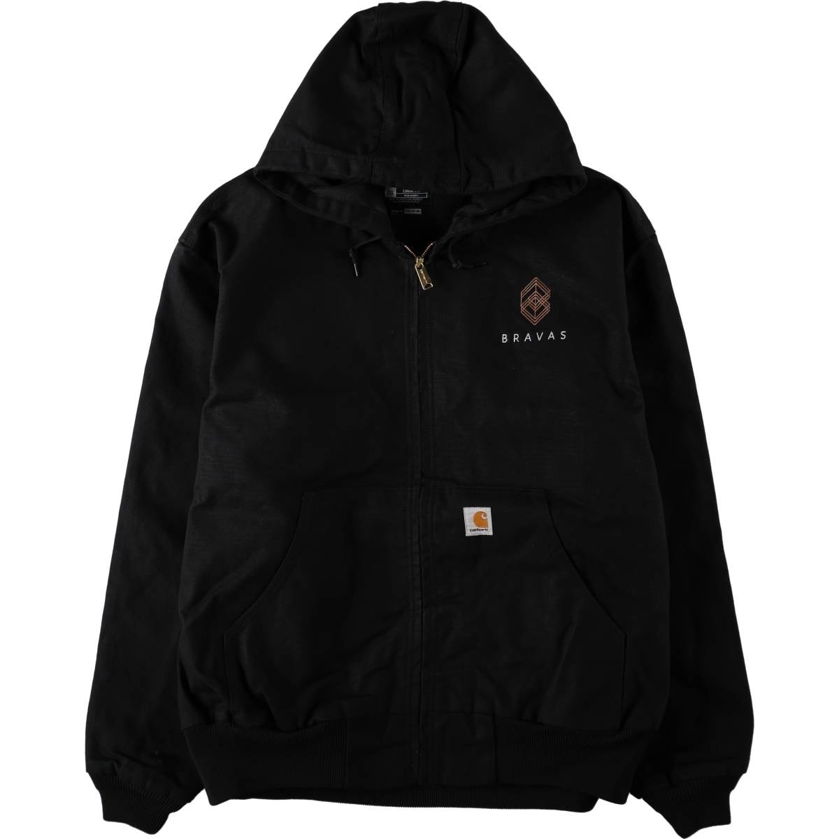 古着 カーハート Carhartt Loose Fit アクティブジャケット アドバタイジング ダックフルジップパーカー メンズXXL相当/eaa673763