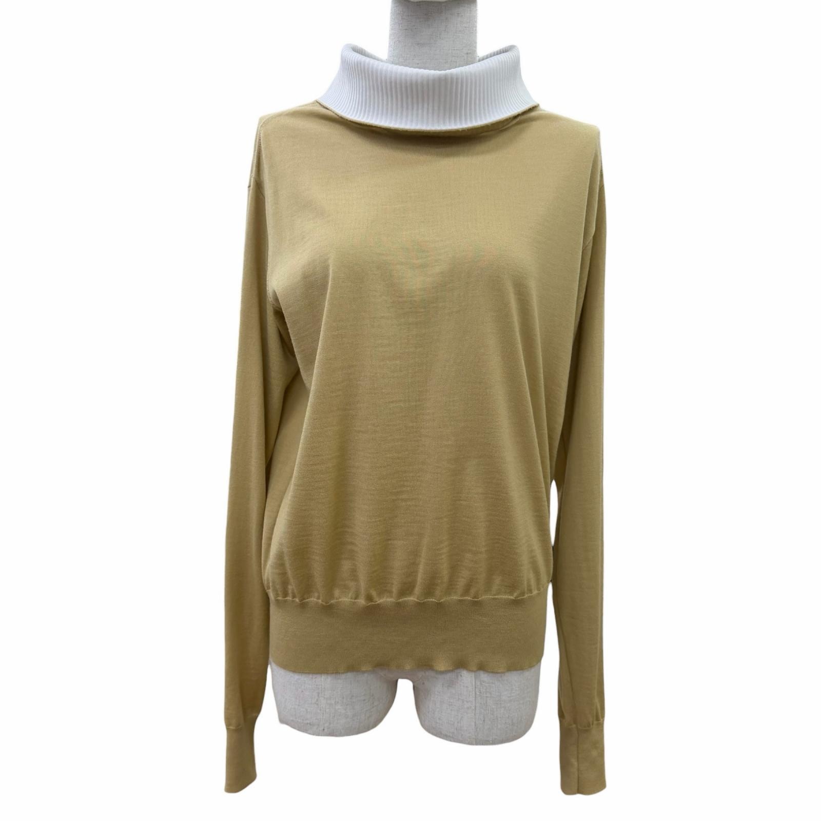 美品 ルイヴィトン ニット ベージュ レディース XS