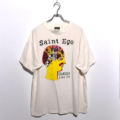SAINT Mxxxxxx 22SS SS TEE BRAIN "White"