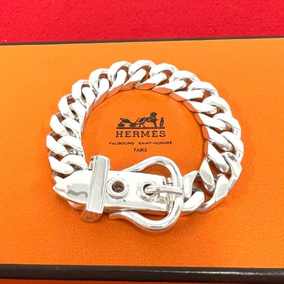 HERMES エルメス ブックルセリエ MM ブレスレット シルバー925 ブレスレット シルバー
22907