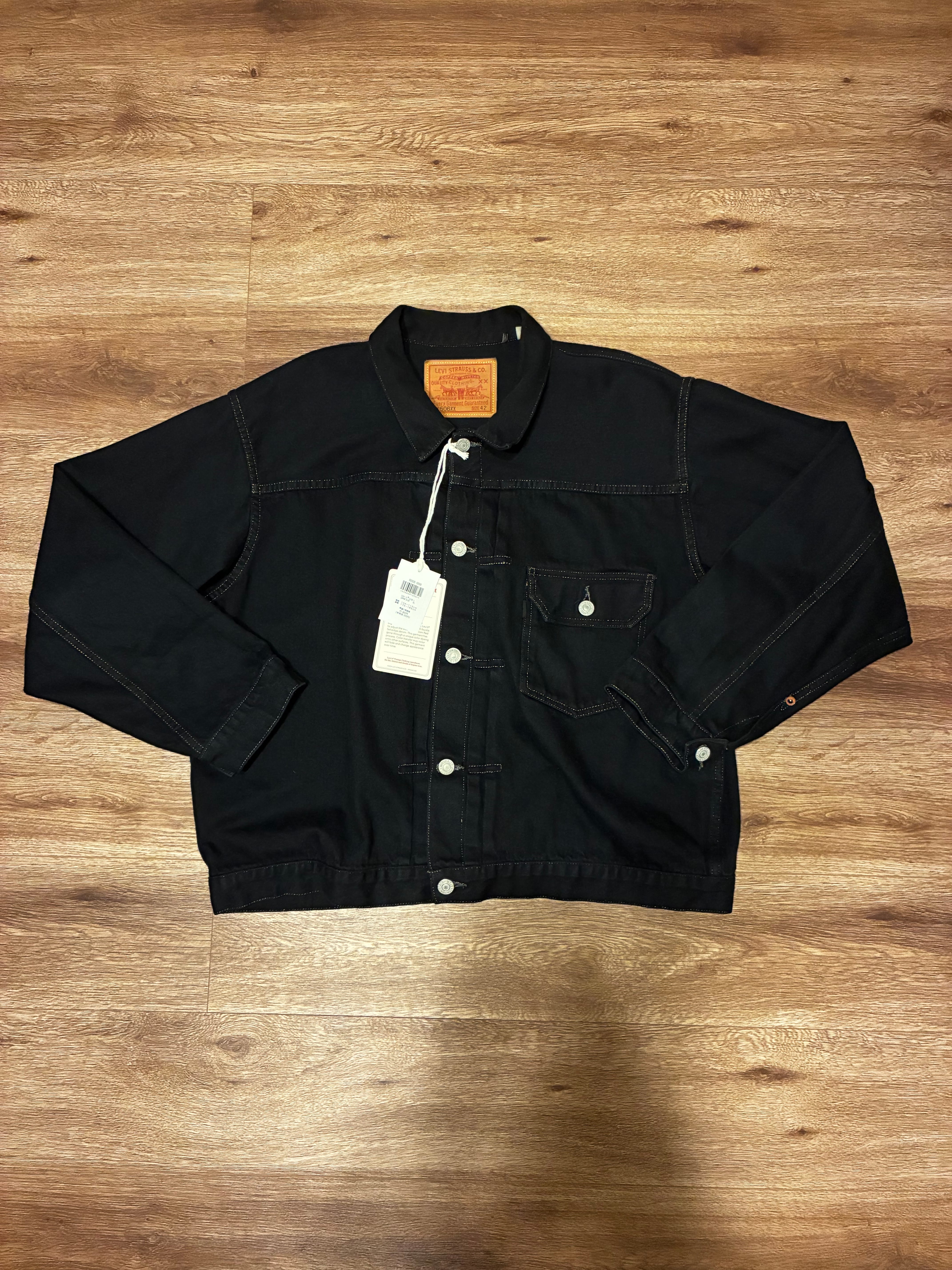 LEVI'S Vintage Clothing JACKET "BLACK OVERDYE"