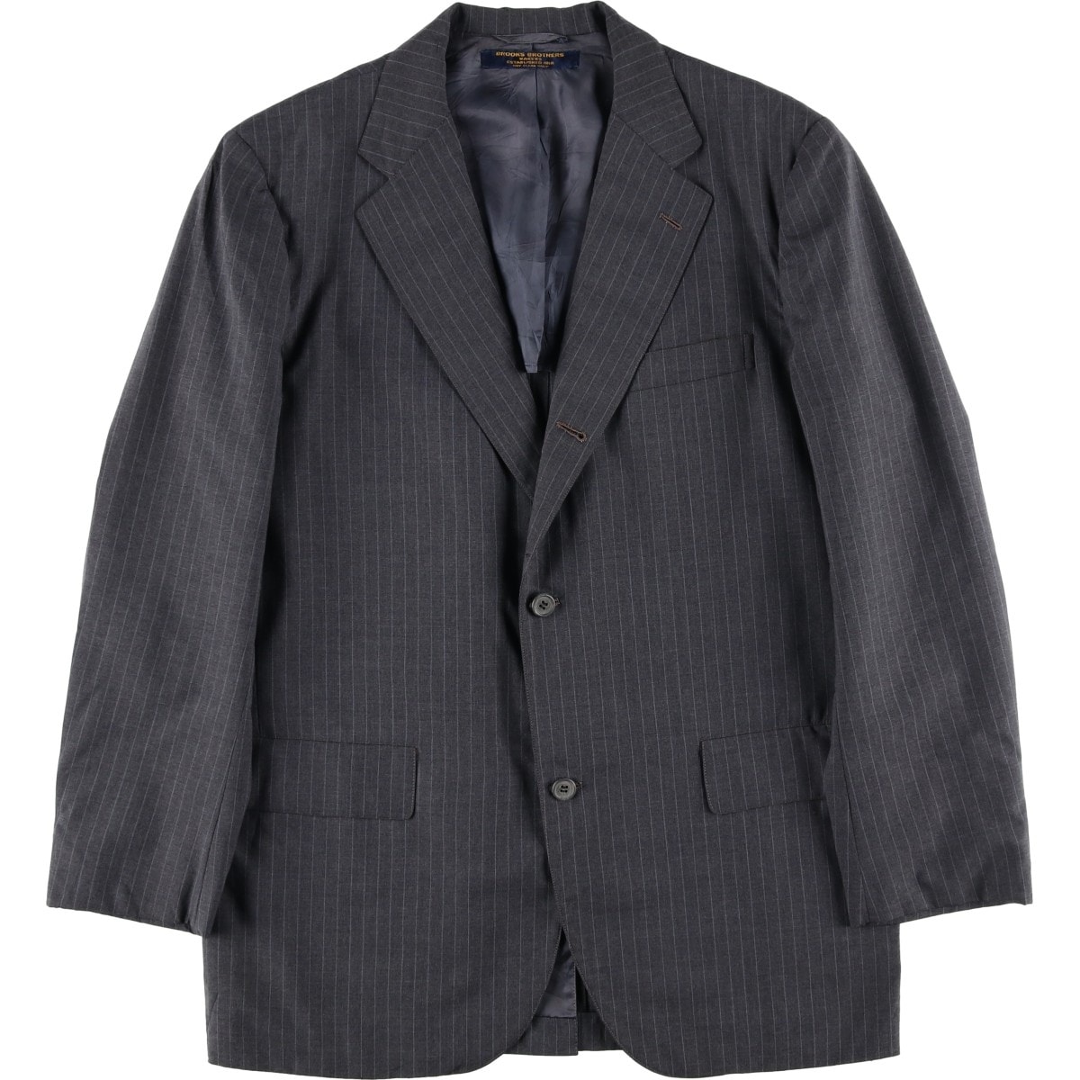 古着 90年代 ブルックスブラザーズ Brooks Brothers MAKERS ストライプ柄 テーラードジャケット メンズM相当 ヴィンテージ/eaa606808