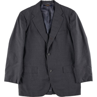 古着 90年代 ブルックスブラザーズ Brooks Brothers MAKERS ストライプ柄 テーラードジャケット メンズM相当 ヴィンテージ/eaa606808