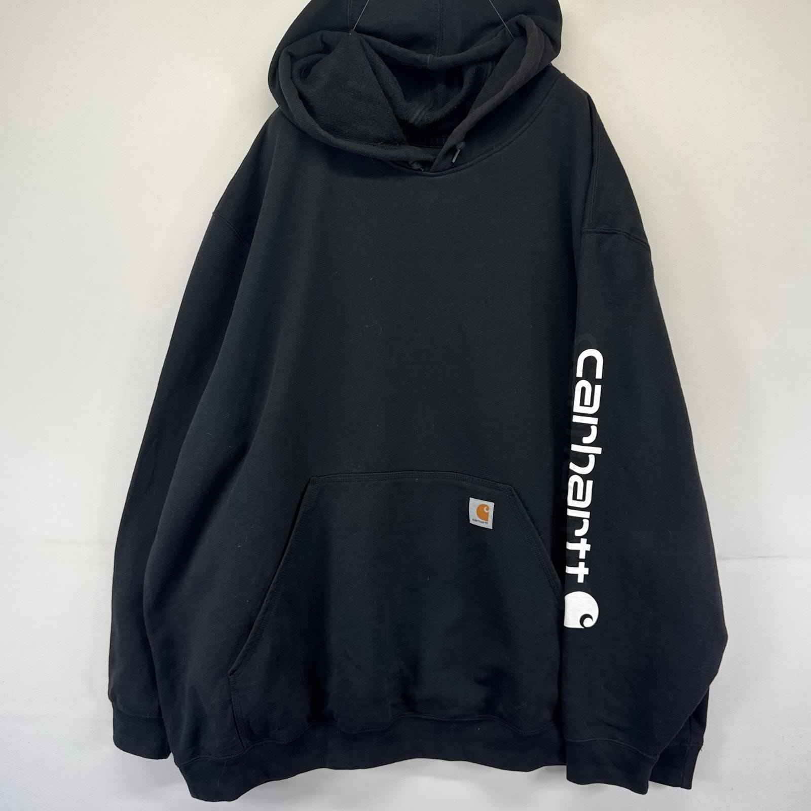 B (目立った傷や汚れなし)】古着 カーハート Carhartt パーカー プル