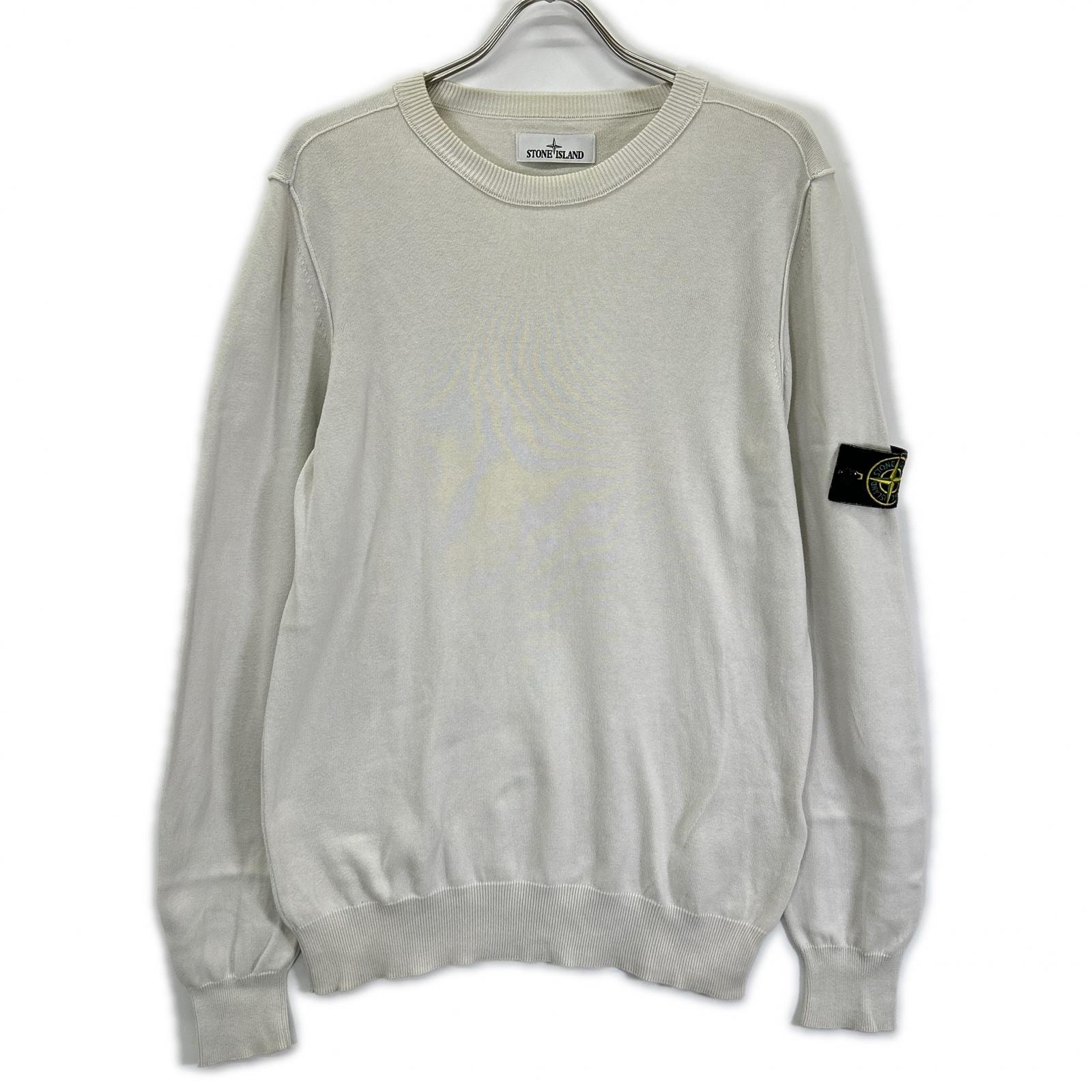 ストーンアイランド 7615540B2 ライトグレー ソフトコットングレー LS トップス M