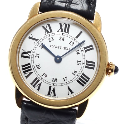 カルティエ ロンド ソロ SM W6700355 レディース 【中古】