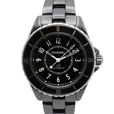 シャネル CHANEL J12 キャリバー 12.2 腕時計 時計 セラミック レディース ブラック系 H5696 【中古】