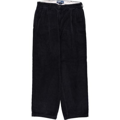 古着 ラルフローレン Ralph Lauren POLO by Ralph Lauren ANDREW PANT ツータック コーデュロイパンツ メンズw33相当/eaa683978