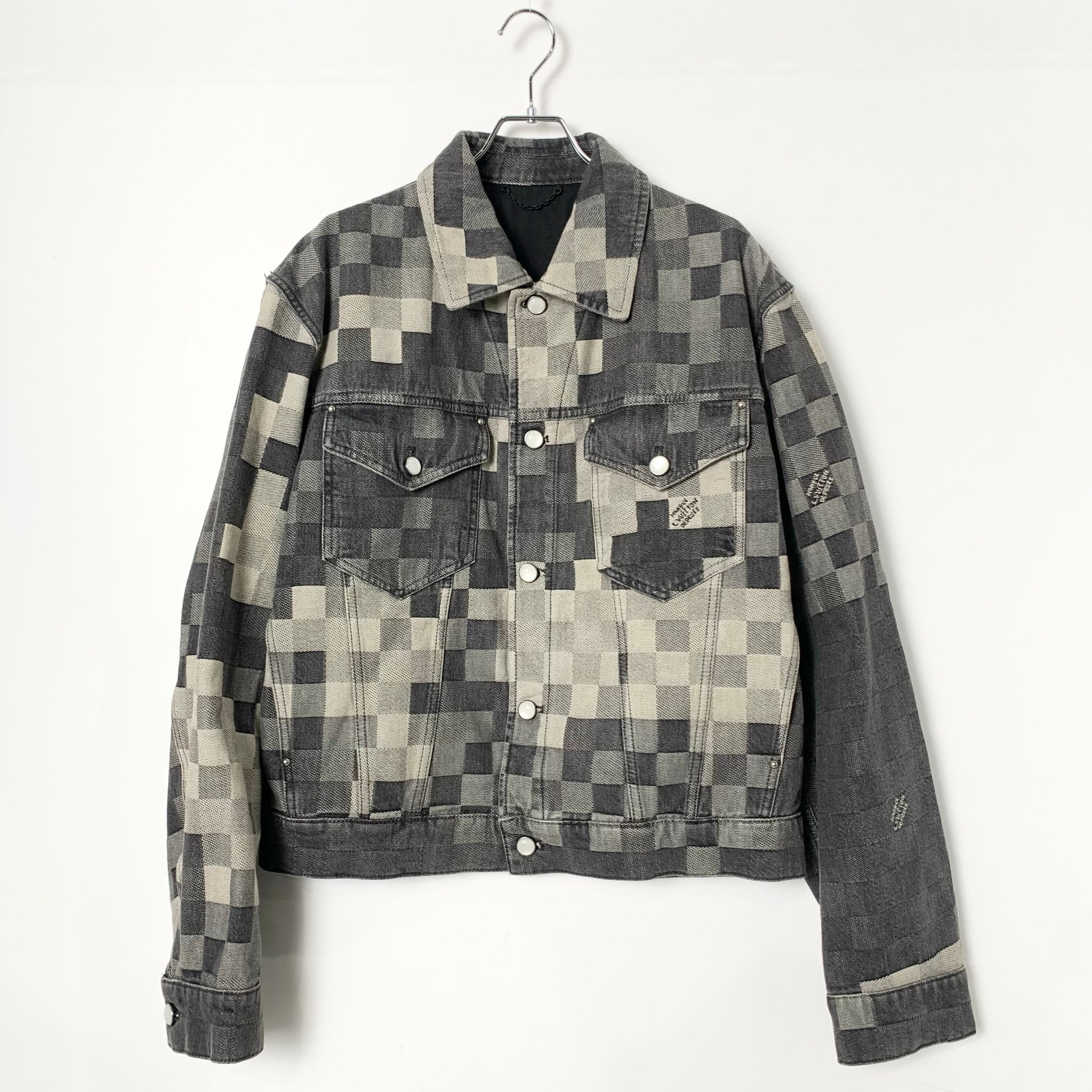 Louis Vuitton Damier Classic Denim Jacket "Black"