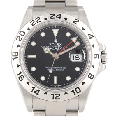 ロレックス エクスプローラーII 16570 SS 自動巻 F番