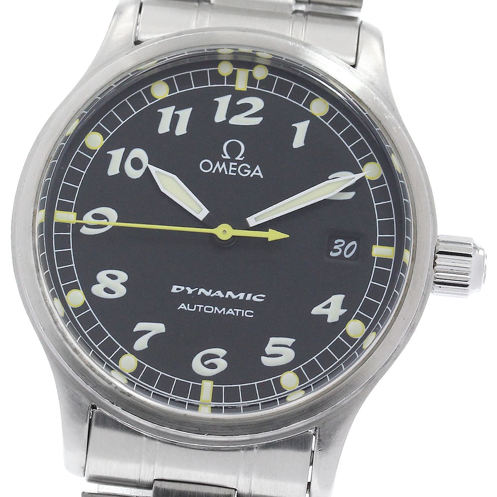 オメガ ダイナミック デイト 5200.50 自動巻き メンズ 【中古】