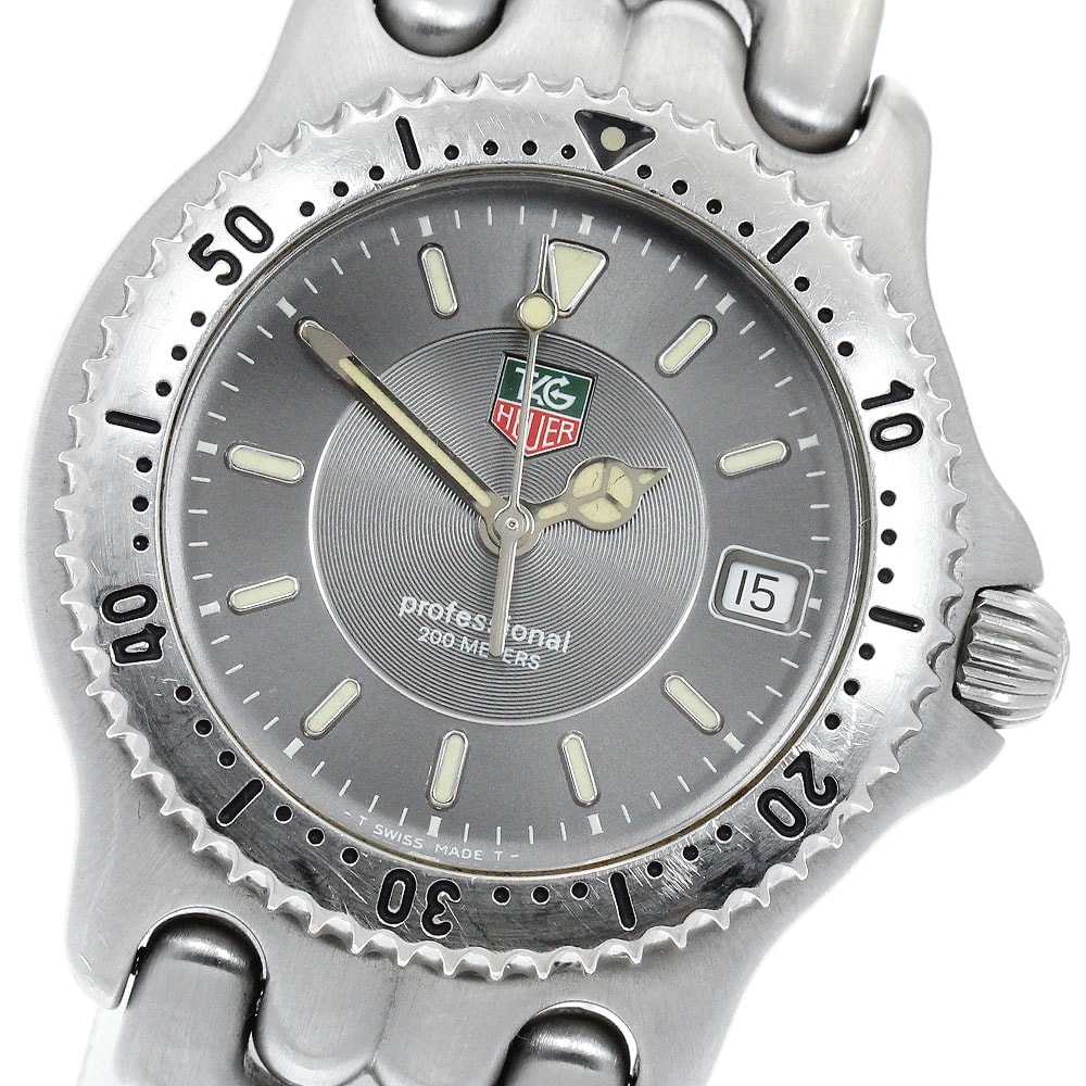 ★保 タグホイヤー セル デイト WG1213-K0 ボーイズ 【中古】