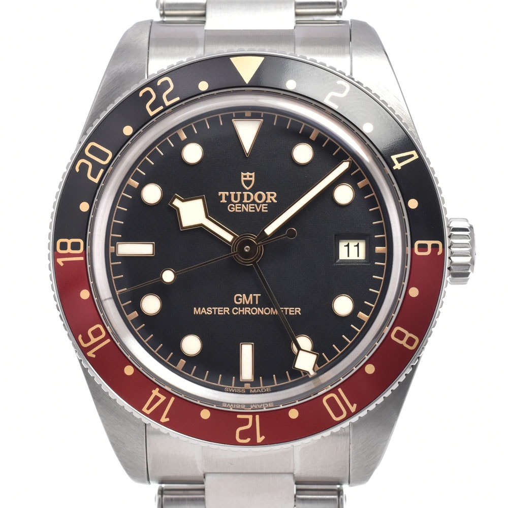 チューダー TUDOR M7939G1A0NRU-0001 ブラックベイ 58 GMT デイト ブラック 自動巻き メンズ 美品 箱・保証書付き 腕時計 I#150495