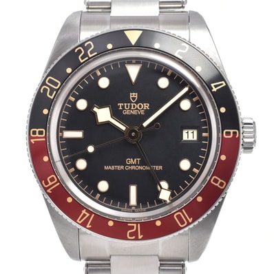 チューダー TUDOR M7939G1A0NRU-0001 ブラックベイ 58 GMT デイト ブラック 自動巻き メンズ 美品 箱・保証書付き 腕時計 I#150495