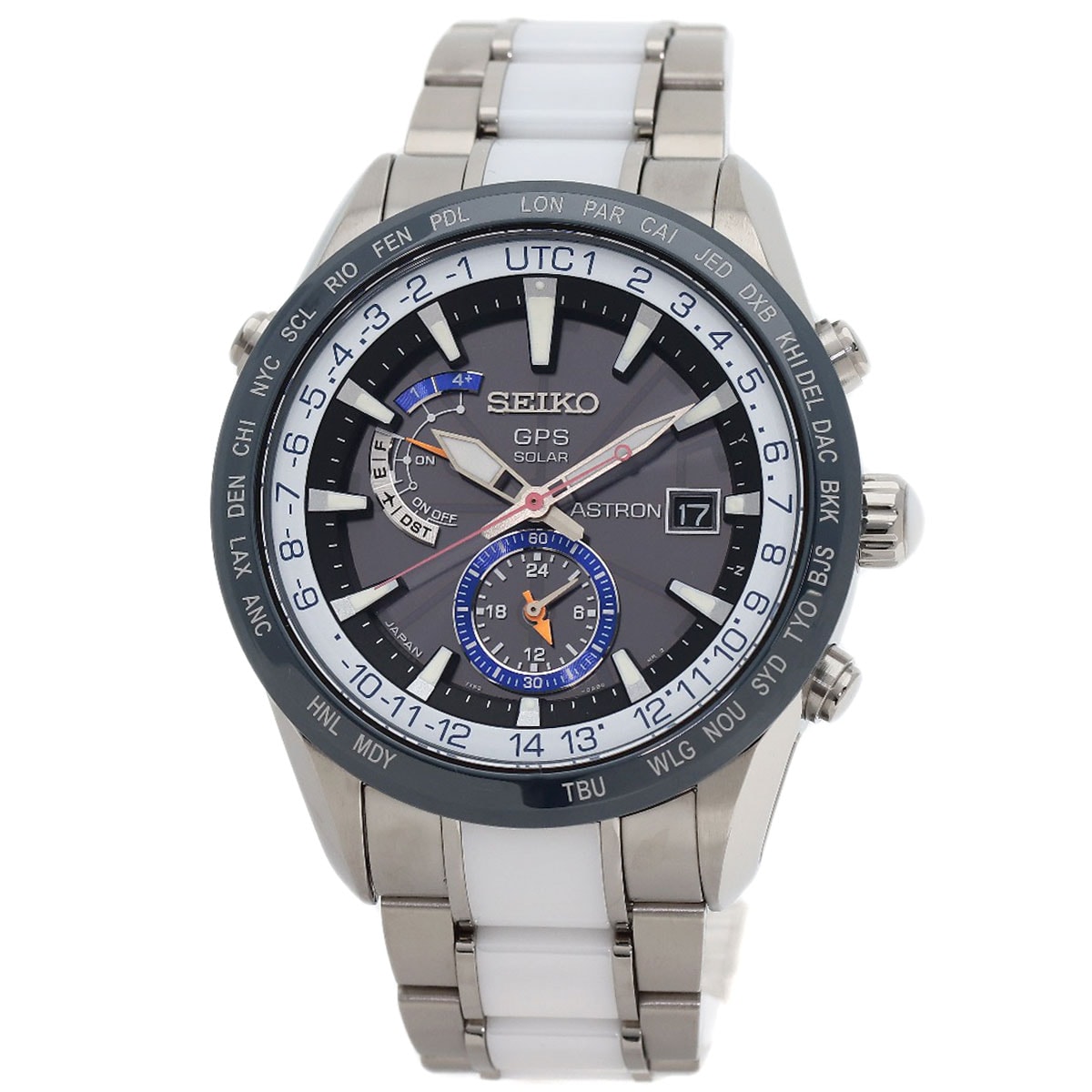 SEIKO セイコー SBXA029 7X52-0AJ0 アストロン 1200本限定 腕時計 チタン チタンxセラミック メンズ [中古]
