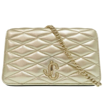 ジミーチュウ キルティング チェーンウォレット 2way ショ