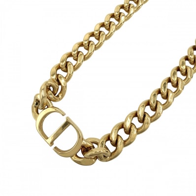 Dior ディオール ネックレス 30 モンテーニュ チェーン アクセサリー 小物 アジャスター付き ゴールド ユニセックス【中古品】