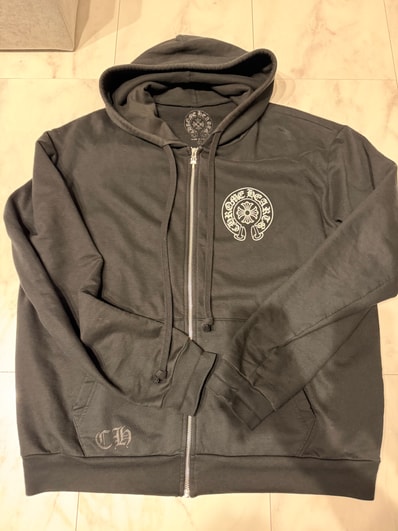 Chrome Hearts Horseshoe Zip Hoodie Tokyo Exclusive "Black"