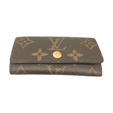 △△LOUIS VUITTON ルイヴィトン モノグラム ミュルティクレ4 M62631 4連キーケース M62631
