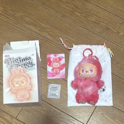 POP MART THE MONSTERS (LABUBU) Big into Energy Series Plush Pendant LOVE