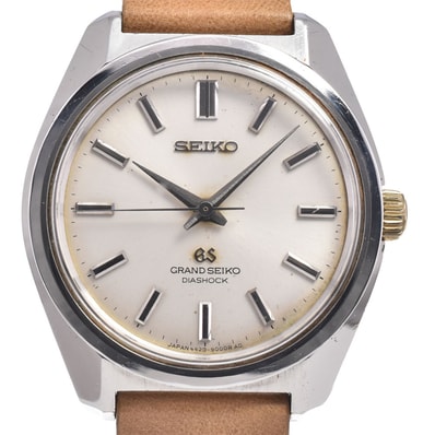 セイコー SEIKO 4420-9000 グランドセイコー 44 GS シルバー 手巻き メンズ 腕時計 N#150511