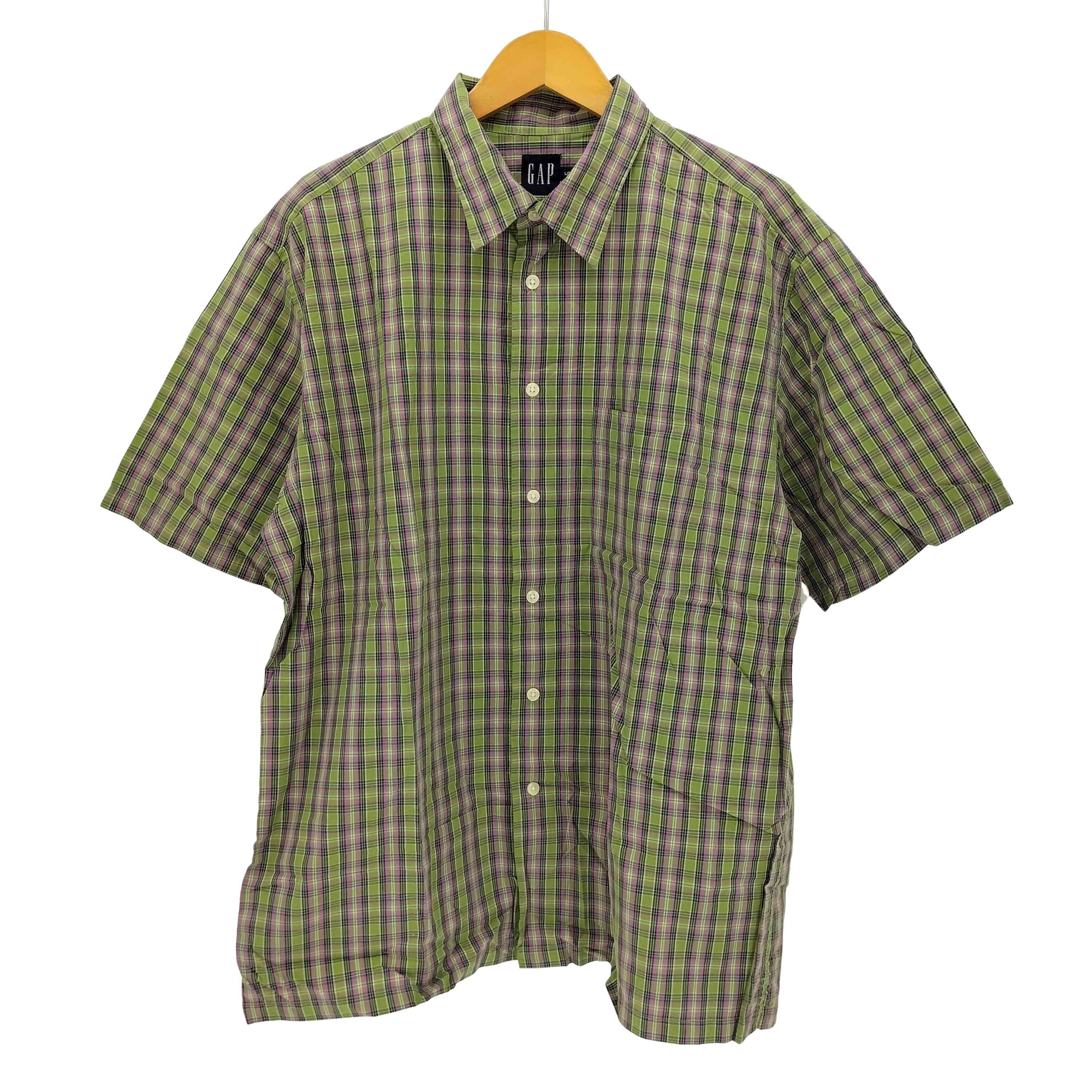 00S OLD チェック レギュラーカラー S/S シャツ【1143070209641】