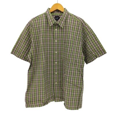 00S OLD チェック レギュラーカラー S/S シャツ【1143070209641】