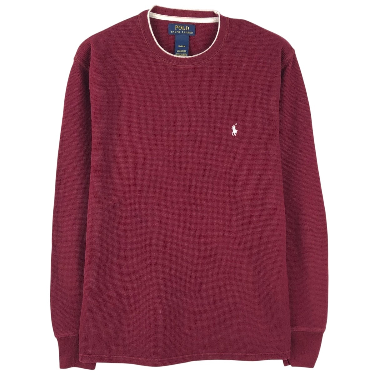 古着 ラルフローレン Ralph Lauren POLO RALPH LAUREN サーマルロンT ワッフル メンズM相当/eaa654959