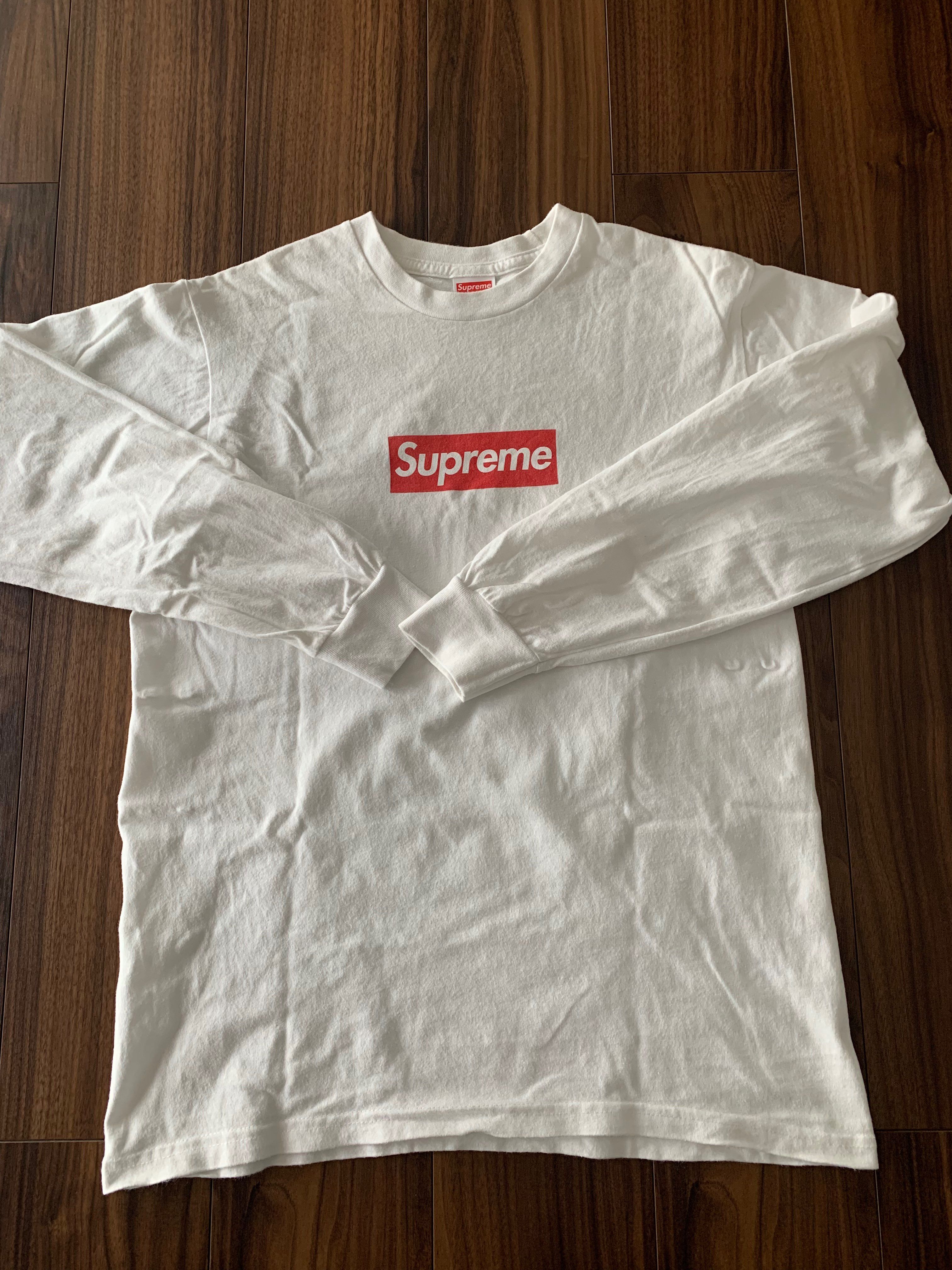 Supreme Box Logo L/S Tee "White"
