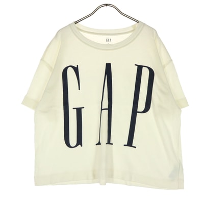 GAP ギャップ ブランドロゴ 半袖 Tシャツ M ホワイト
