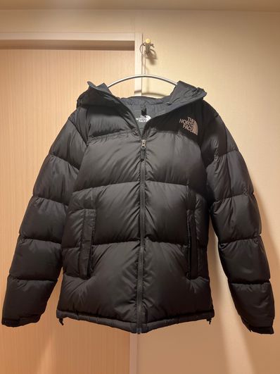 The North Face Nuptse Hoodie "Black"