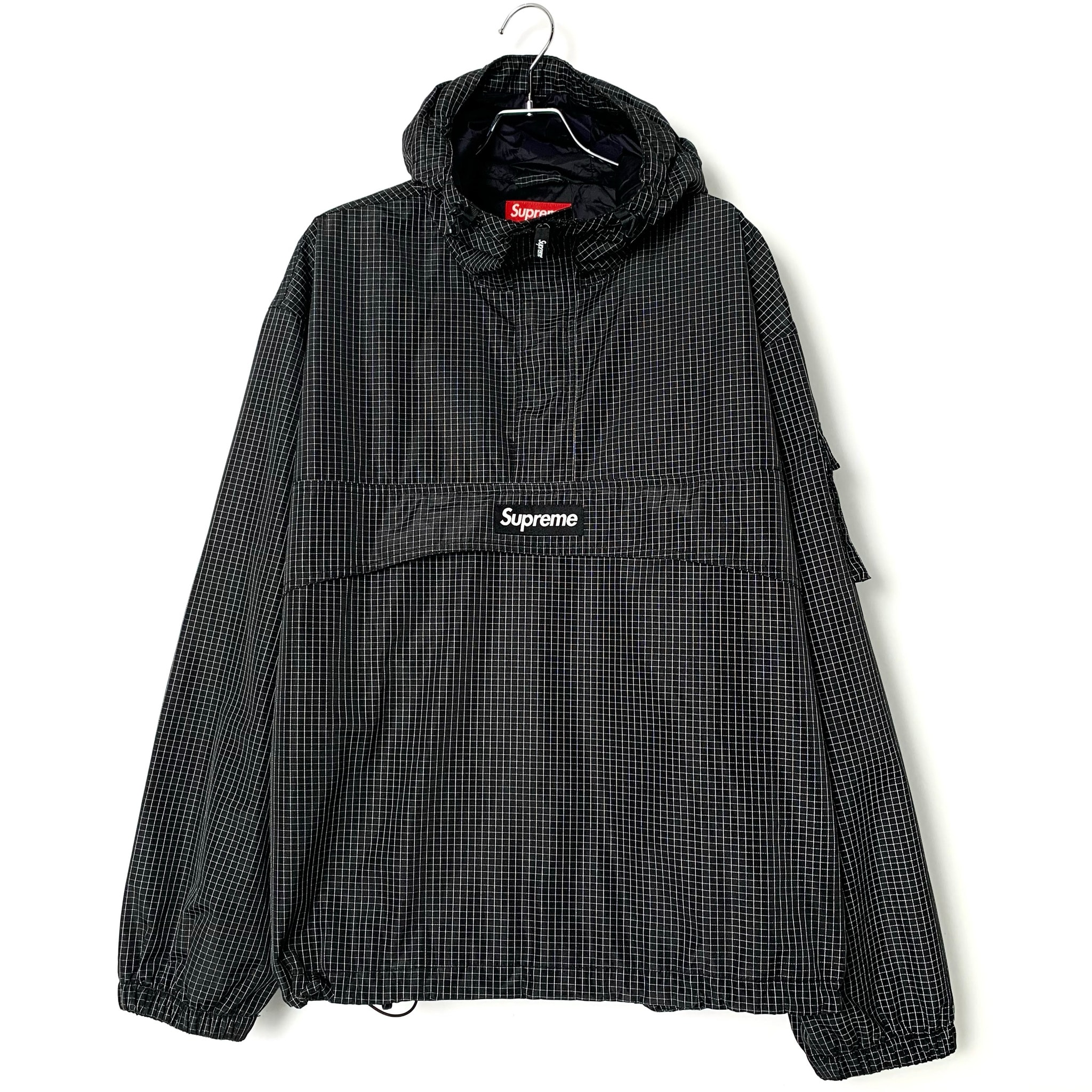 Supreme Reflective Ripstop Anorak "Black"