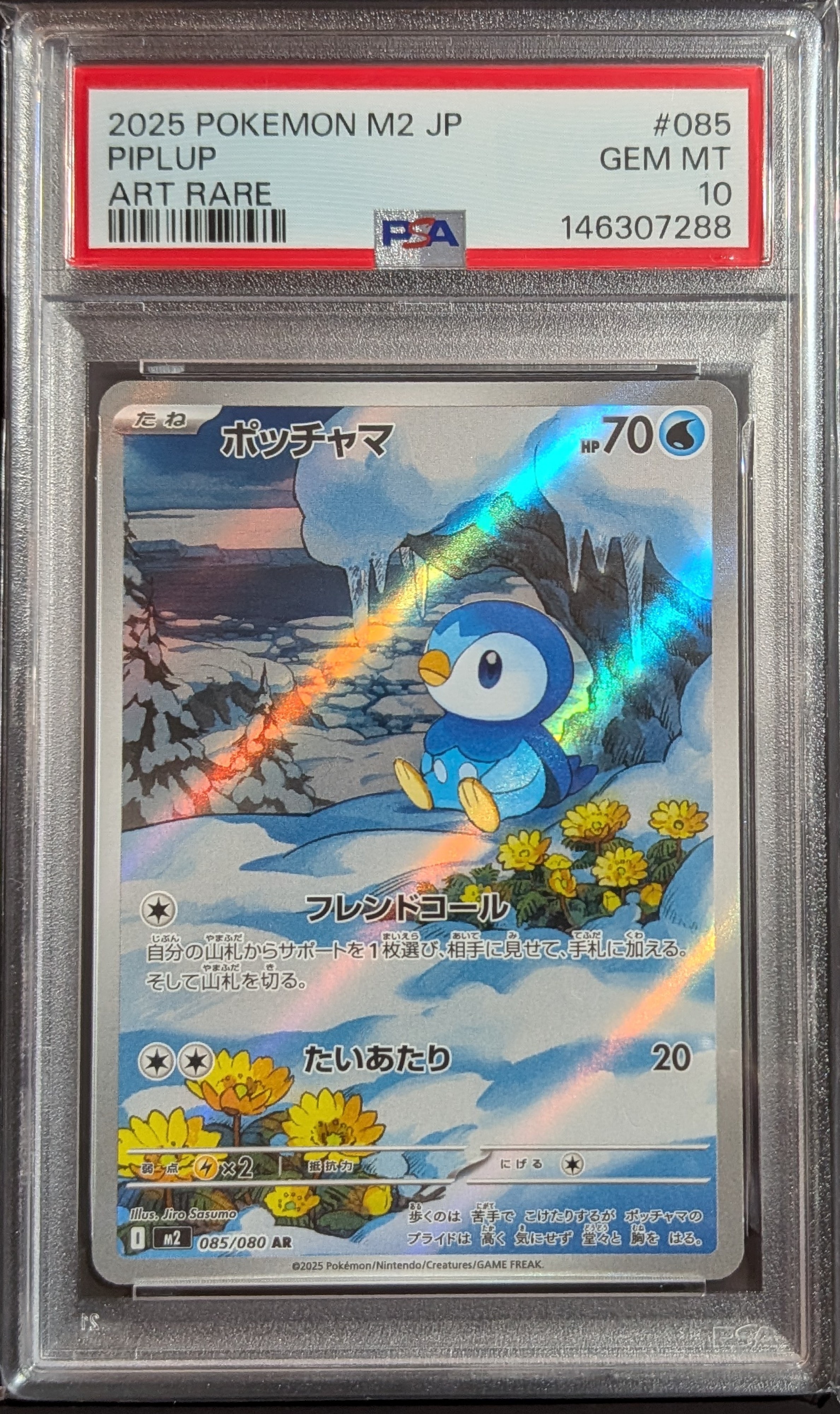 PSA10】ポッチャマ AR [M2 085/080](拡張パック「インフェルノX」) 1枚