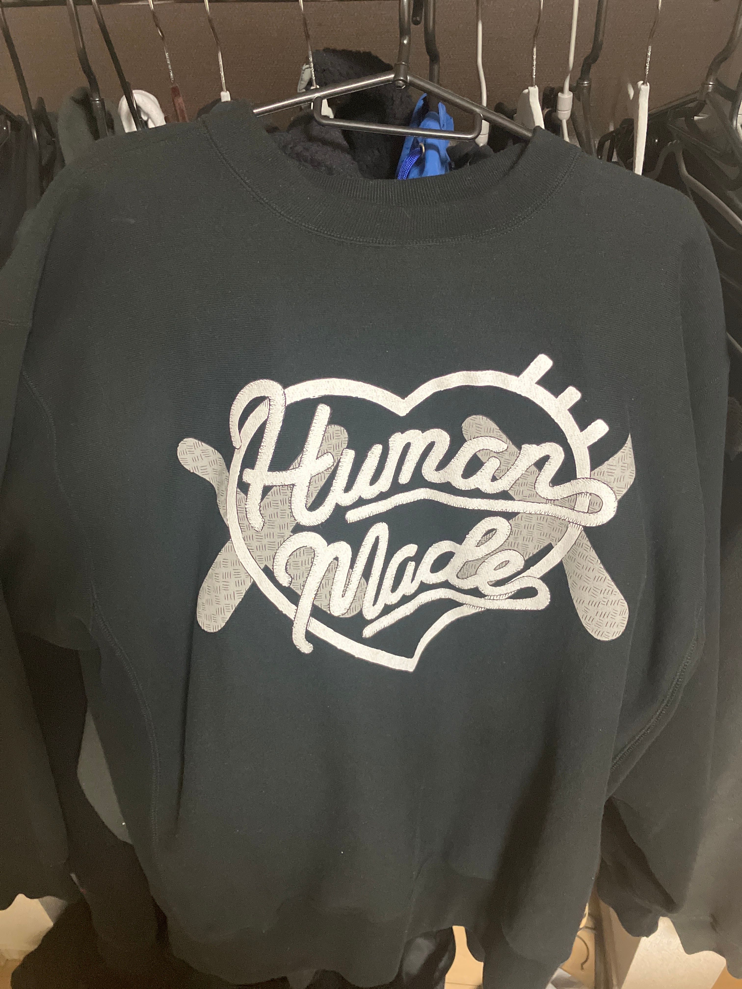 HUMAN MADE x KAWS Made Sweatshirt "Black"