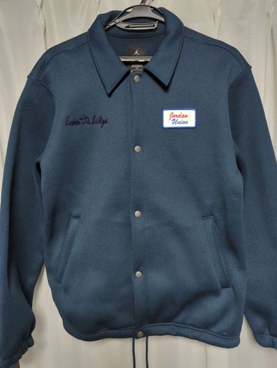 Air Jordan x Union Coaches Jacket "Navy"