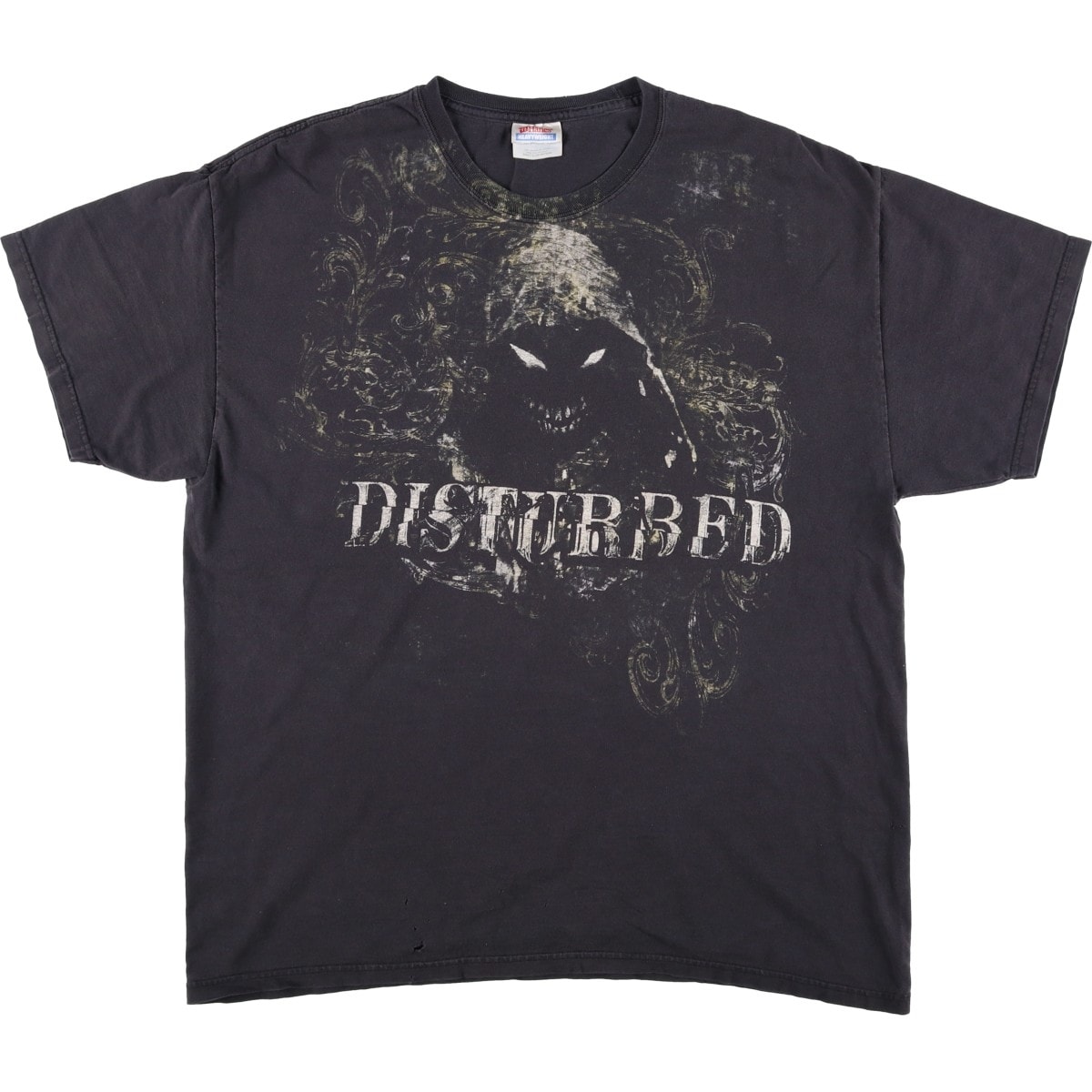 古着 00年代 ヘインズ Hanes DISRURBED ディスターブド バンドTシャツ バンT メンズXL相当/eaa621771