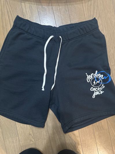 Air Jordan Travis Scott Fragment Shorts "Black" DJ0617-010 / DJ0618-010