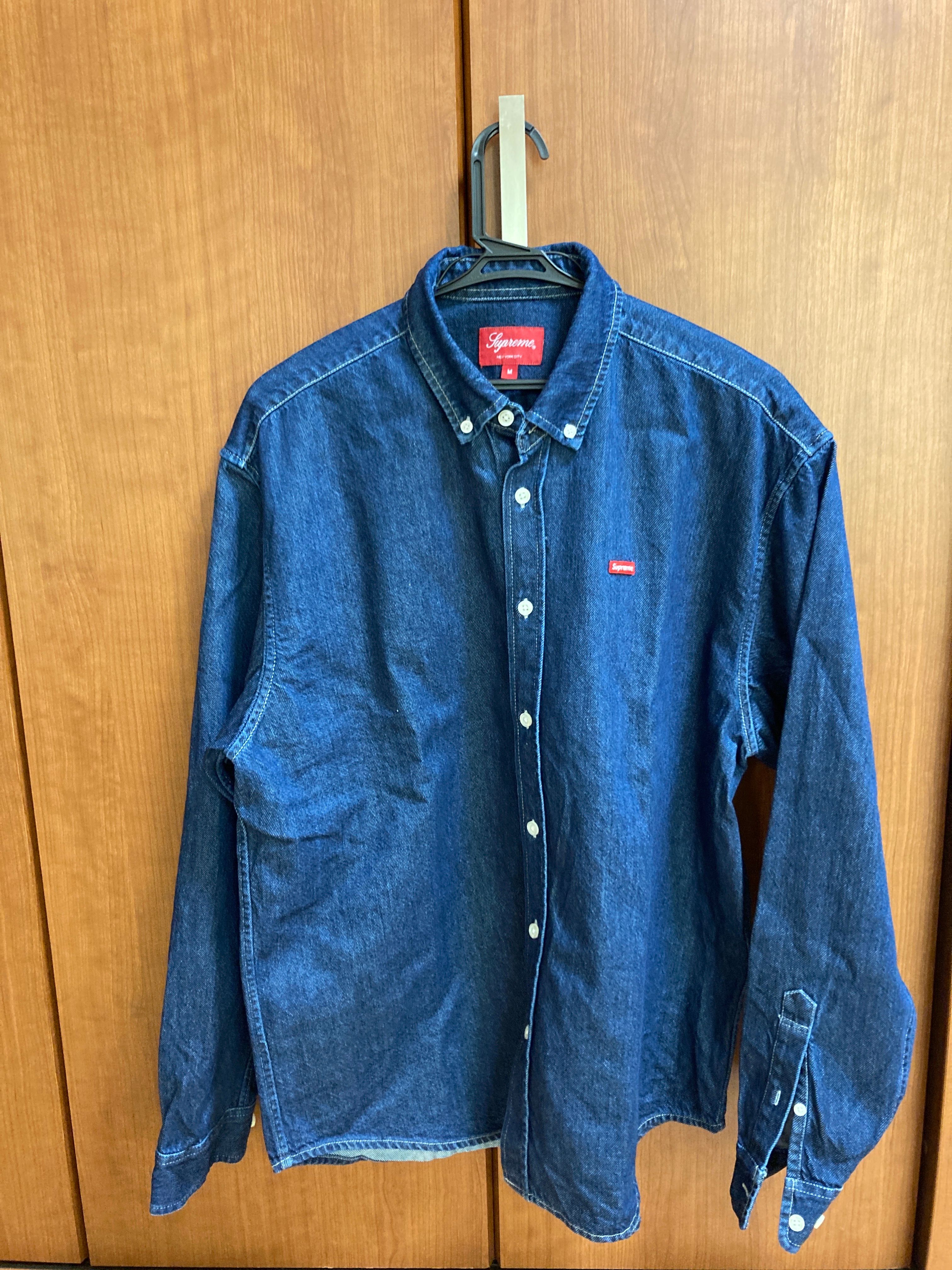 Supreme Small Box Shirt "Denim" (22FW)
