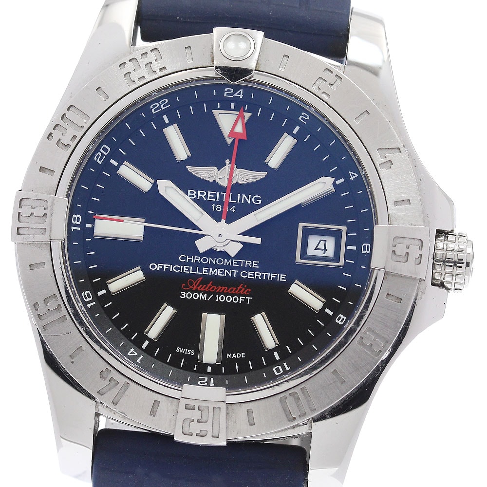 ブライトリング アベンジャーII GMT A32390 メンズ 【中古】