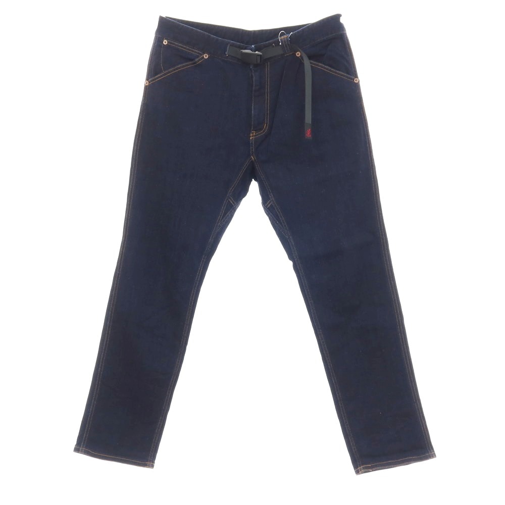 【中古】グラミチ Gramicci URBAN RESEARCH DOORS別注 ストレッチ コットン デニムパンツ ジーンズ ネイビー【サイズM】【メンズ】