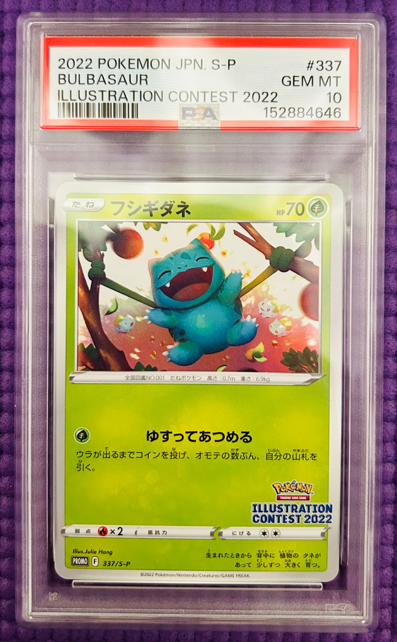 フシギダネプロモ[PROMO337 S-P](プロモーションカード「ポケモン