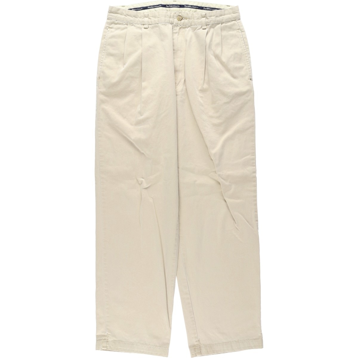 古着 ラルフローレン Ralph Lauren POLO RALPH LAUREN ツータック チノパンツ メンズw32相当/eaa644117
