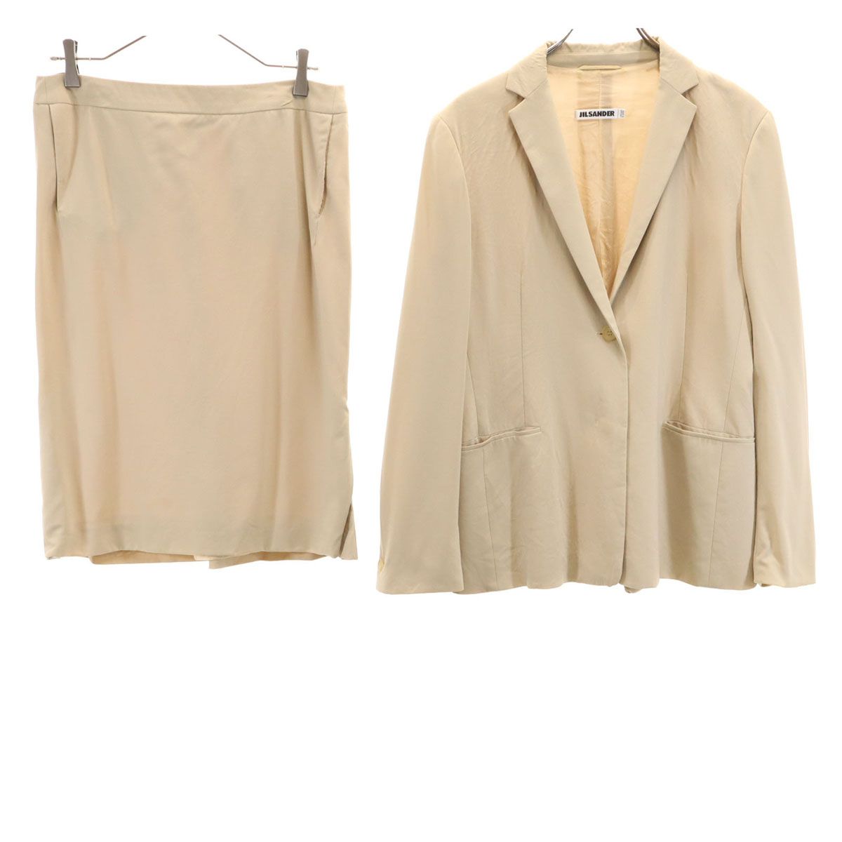 JIL SANDER ジルサンダー スカートスーツ 上下セットアップ