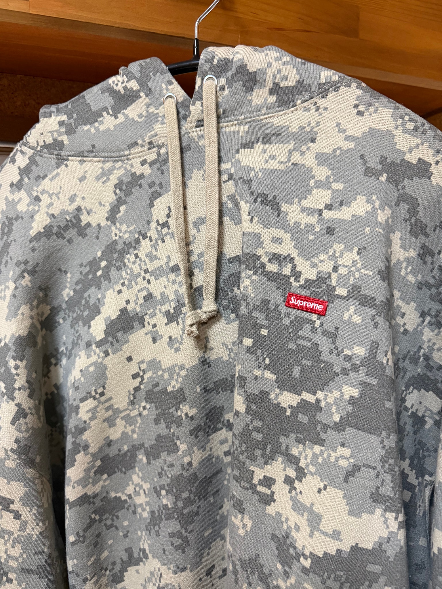 Supreme Small Box Hooded Sweatshirt "Digi Camo"
