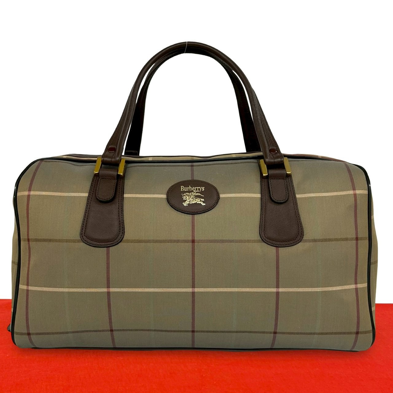 B (目立った傷や汚れなし)】BURBERRY バーバリー シャドーホース ロゴ